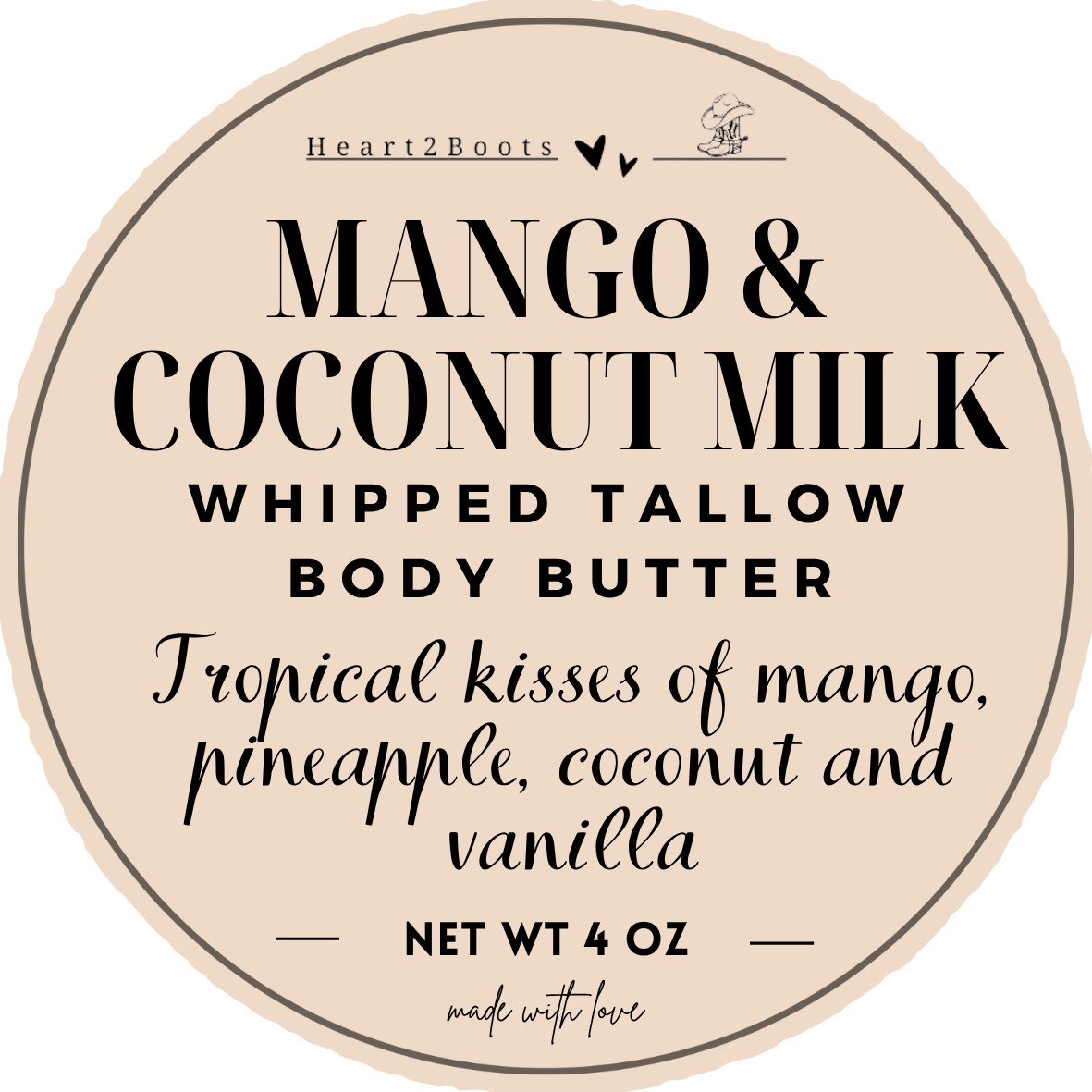 Whipped Tallow Body Butter